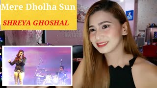 Shreya Ghoshal - Mere Dholha Sun REACTION