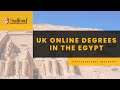 Uk online degrees in egypt  stafford global