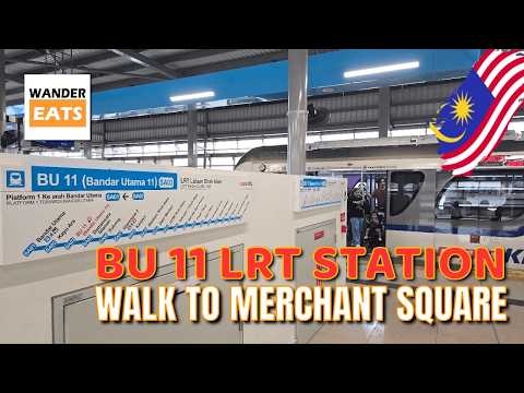 Walk: BU 11 LRT Station to Merchant Square