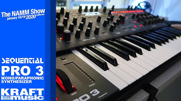 NAMM 2020 - Sequential Pro 3 Synthesizer