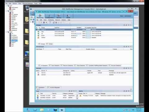 emc networker SQL server 2012 backup and recovery