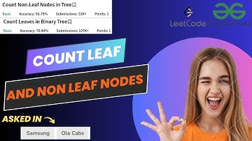 Count leaf nodes | Count non Leaf nodes of a binary tree #problemsolving #programming #dsa #cpp