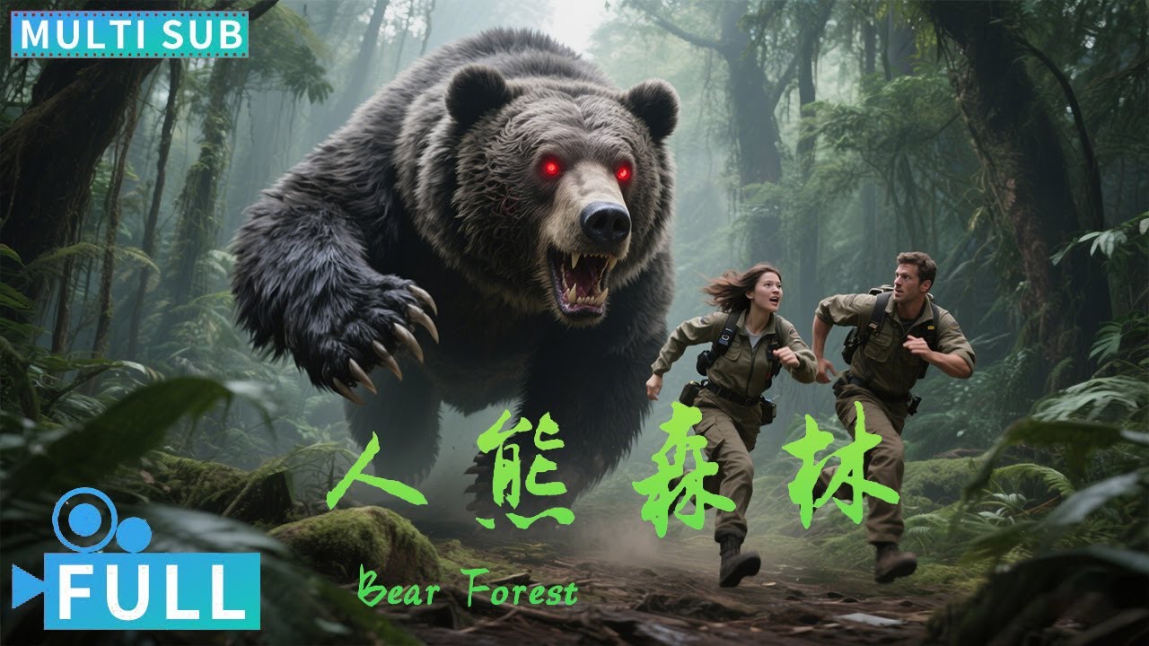 【Multi Sub】《人熊森林 / Bear Forest》探险者遭遇变异巨熊 生死边缘险象环生！ #腾讯视频 #冒险电影