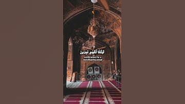 إِنَّ فِي هَـٰذَا لَبَلَاغًا لِقَوْمٍ عَابِدِينَ | سوره الانبياء | للقارئ الشيخ الشحات انور | #ﷺ