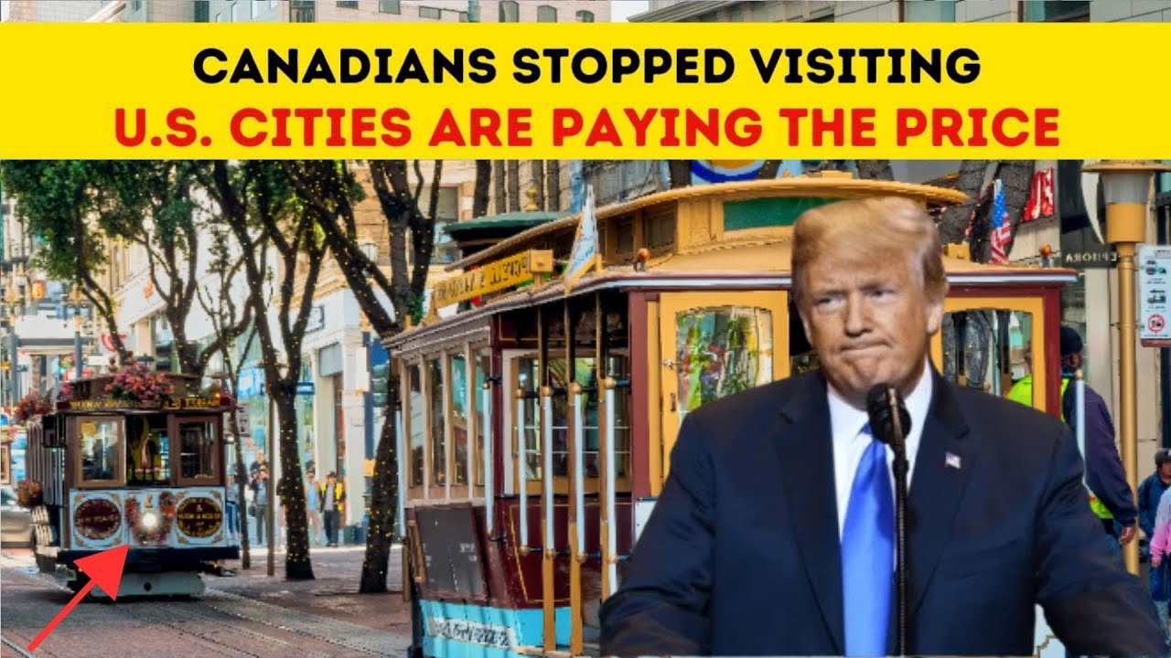 Six California cities are becoming ghost towns after losing their Canadian tourists!
