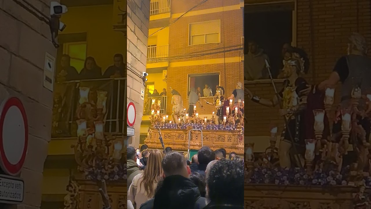 Ruega por nosotros A.M. Pasión de Linares con Cristo de la Columna de Linares 2024