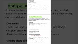 Best chemistry project of *SECONDARY BATTERIES OR CELLS* for Class 12th cbse.
