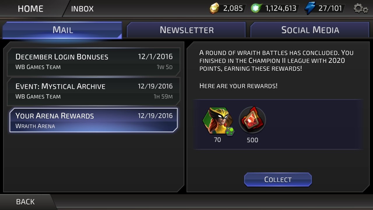 DC Legends (19/12) PvP Rewards & Pack Openings