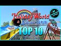 Top 10 Rides, Roller Coasters & Attractions at Holiday World & Splashin