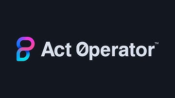 Introduction to "Act Operator"