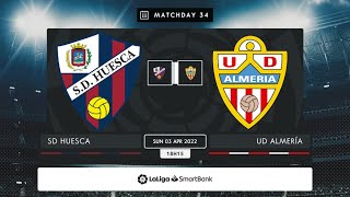 SD Huesca - UD Almería MD34 D1815
