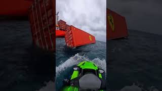 Look what I found inside a lost Ferrari container