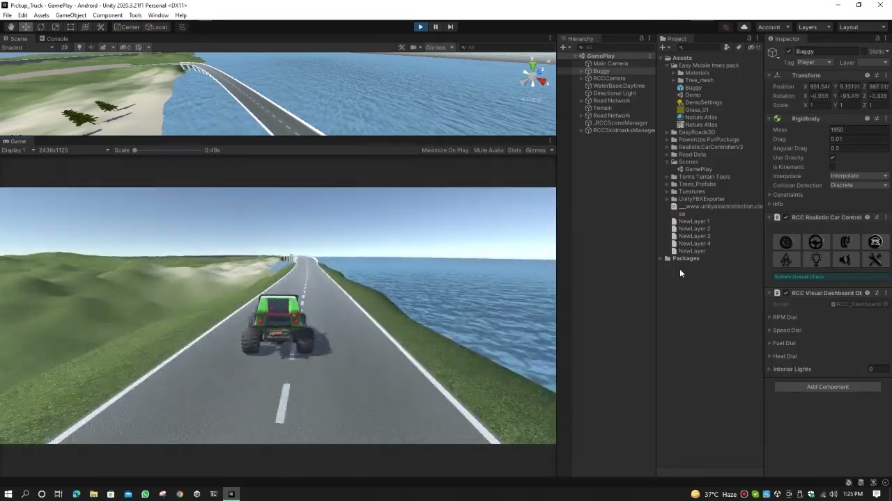 Building Terrain Unity3D