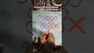 Can you solve this in one stroke? 🤔 Try now!#youtube #iqtest #puzzle #challenge #shorts