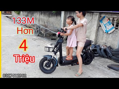 Video 133M BÌNH MỚI GIÁ HƠN 4 TRIỆU | CLUB XE ĐIỆN - youtube