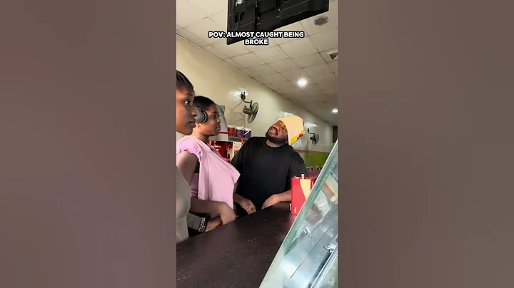 Almost caught being broke- Trench Boy#trenchboy