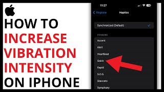 How to Increase Vibration Intensity on iPhone [QUICK GUIDE]