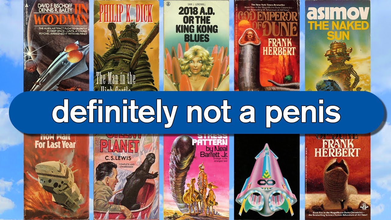 Vintage Science Fiction Book Covers and the Phallus | Project Penis