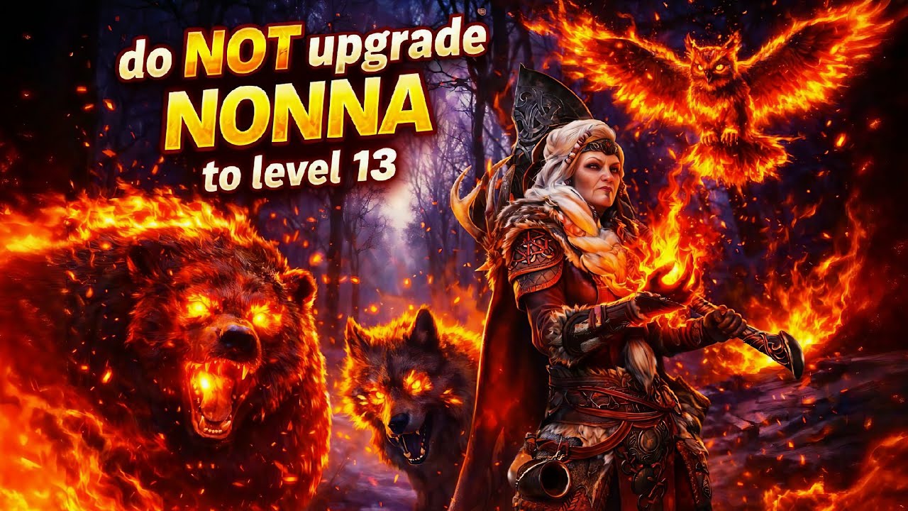 Самая могущественная ГЕРОИНЯ *НОННА* 😈🔥 | Нонна 13-го уровня снесет вам голову 💀😱 | Арена Shadow ...