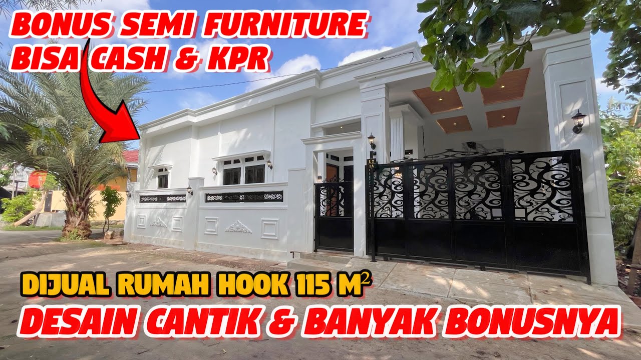 🎉Rumah Baru Cantik Elegan  Tambun Selatan di atas Tanah 115 m2 Hook‼️Model Classic Modern Tropis