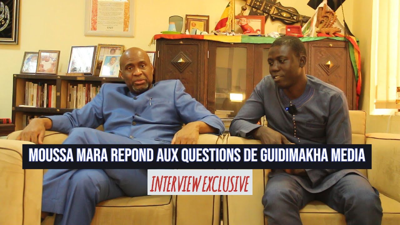 MOUSSA MARA REPOND AUX QUESTIONS DE GUIDIMAKHA MEDIA/ INTERVIEW EXCLUSIVE