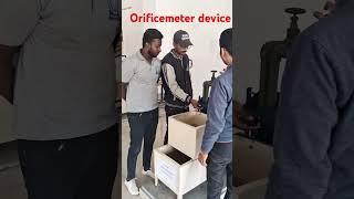 Orificemeter device#trending #shortfeed #shorts #viralvideo #ytshorts