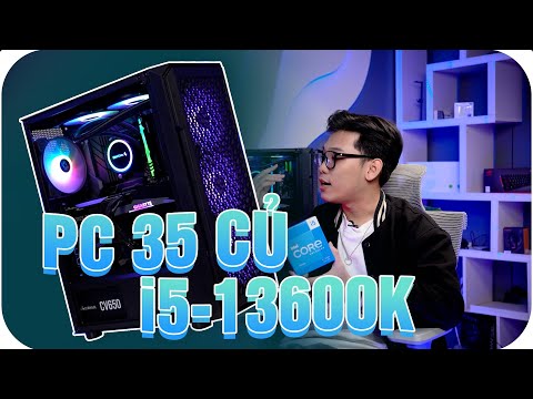 Review Bộ  PC Tầm Trung Giá ~35TR (I5 - 13600K + RTX 3060 Ti) | MEGA Technology