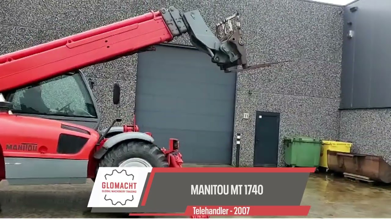 Manitou MT 1740 - Telehandler - 2007 - Construction