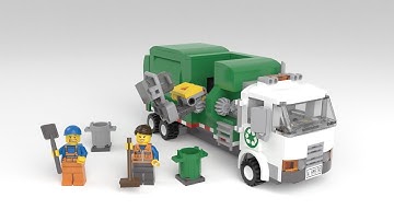LEGO Ideas Automated Garbage Truck project