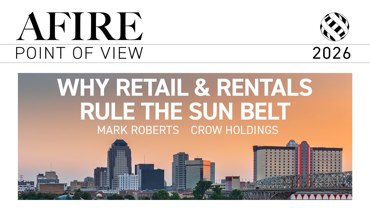Why Retail & Rentals Rule the Sun Belt | Mark Roberts, Crow Holdings