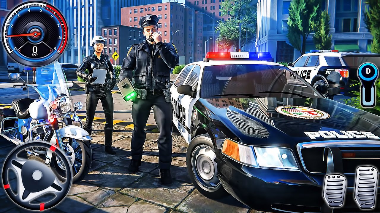 Real Cop Cars Driving 2025 - City Police Car Chase Simulator 3D ...