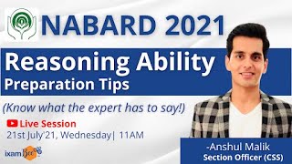 Reasoning Preparation Tips for NABARD 2021 - Know What Experts Have to Say !