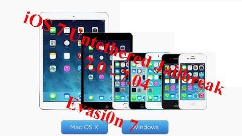 How To Jailbreak iOS 7 & Install Cydia With Evasi0n 7 - iPhone 5S, iPhone 5, iPhone 4S, iPad, iPod