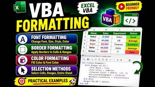 Excel VBA Formatting Tutorial | Font, Border, Color & Selection Methods