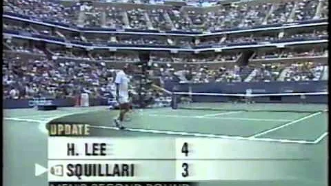 Clement vs Agassi US Open 2000