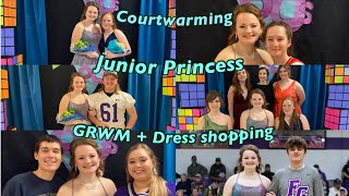 COURTWARMING PRINCESS 2021 | GRWM || Hailey Hulette