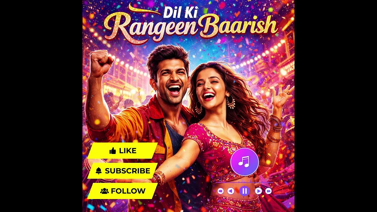 Experience the deepest emotions of love in this romantic song Dil Ki Rangeen Baarish