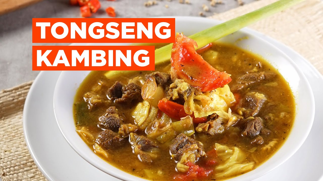 VARIASI RESEP HARI RAYA IDUL ADHA - TONGSENG KAMBING 