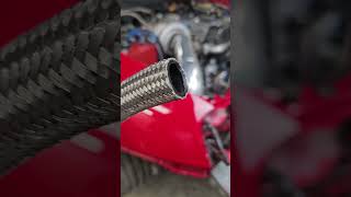 Braided Stainless Steel Hose Cuts Like Butter in the Water Jet - WOW