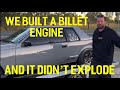 Our BILLET ENGINE worked! K-SERIES HONDA with 1300+HP. 7 SECOND - 4 CYLINDER STREET CAR!