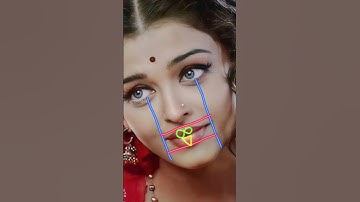 How to draw lips on aishwarya #ytshorts #tutorial