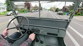 1947 Willys CJ2A  Cascadia Classic