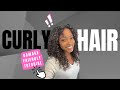 MY CURLY HAIR ROUTINE! (updated curly hair routine for damaged curls)