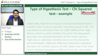 Chartered Financial Analyst | How to Calculate Chi Squared Test?