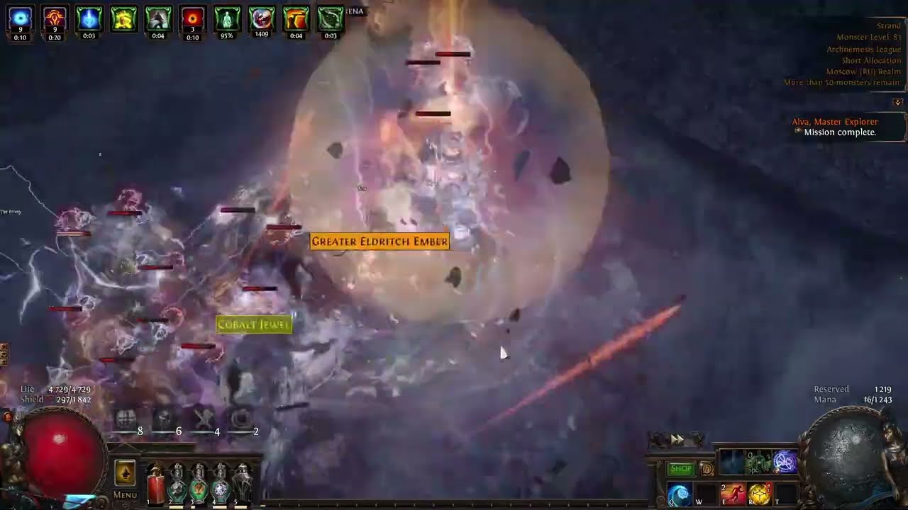 Creeping Frost Occultist / ~ 30 Mil. dps / 40-50 ex / 3.18 FULL Guide in description