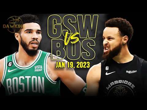 Golden State Warriors vs Boston Celtics Full Game Highlights | Jan 19, 2023 | FreeDawkins