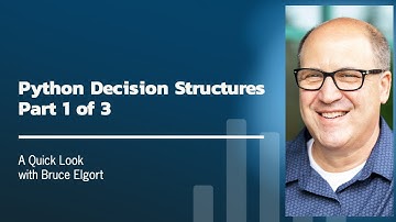 CTEC 121: Decision Structures Part 1 of 3