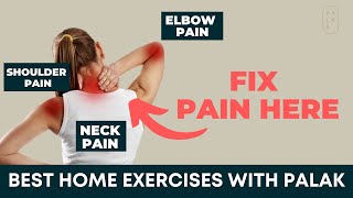 Simple Exercises to STOP Shoulder, Elbow and Neck Pain  | Exercises & Yoga Stretches