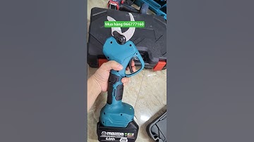 kéo cắt cành bằng pin giá rẻ. kéo cắt tỉa cành pin #dienmayngocmai