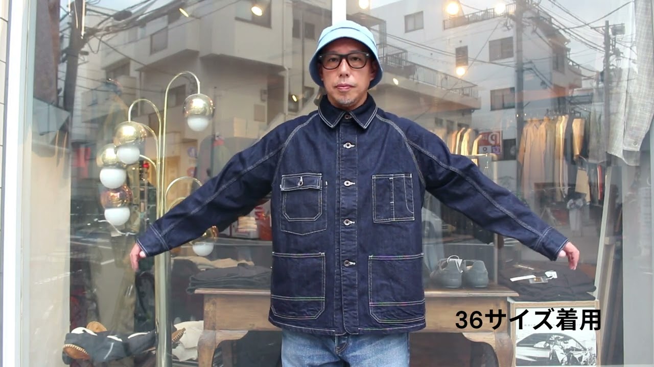 ORDINARY FITS DENIM COVERALL ONE WASH OF-J069OW [Lampa]